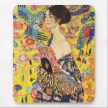 Tapis De Souris Dame Gustav Klimt Avec Ventilateur<br><div class="desc">Dame Gustav Klimt Avec Ventilateur</div>