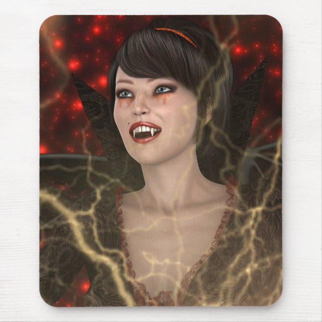 Tapis De Souris Dame Vamp (Devant)