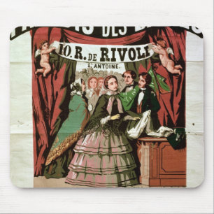 Tapis De Souris Dames de DES de Paradis d'Au de publicité par