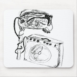 Tapis de souris d'ampère de cerveau