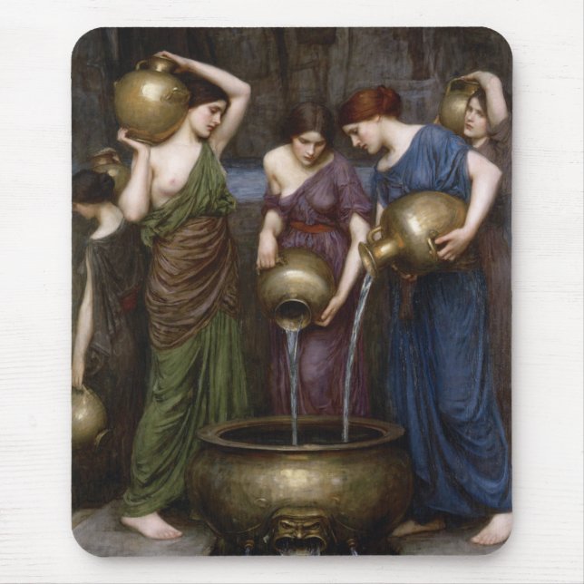 Tapis De Souris Danaides Waterhouse Art (Devant)