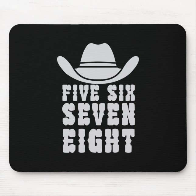 Tapis De Souris Danceline Five Six Seven Eight (Devant)