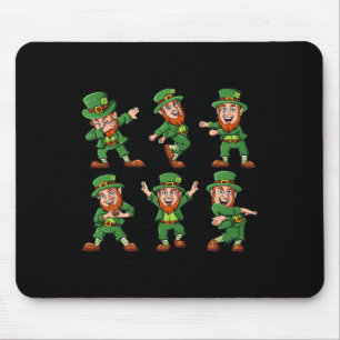 Tapis De Souris Dancing Leprechauns St Patrick's Day Fun Boys Girl