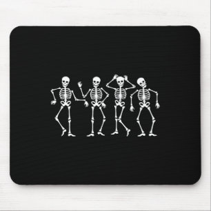 Tapis De Souris Dancing Skeletons Halloween Dance Challenge Garçon