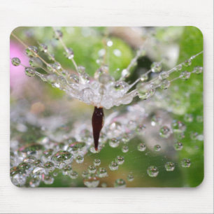 Tapis De Souris Dandelion Délicat Abstrait