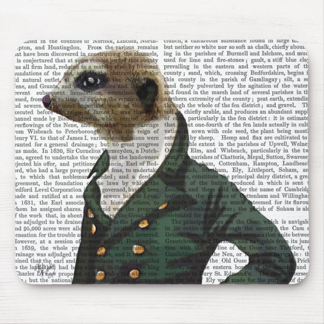 Tapis De Souris Dandy Meerkat Portrait (Devant)