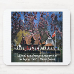 Tapis De Souris Danemark Photo & Célèbre Proverbe