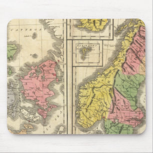Tapis De Souris Danemark, Suède et Norvège