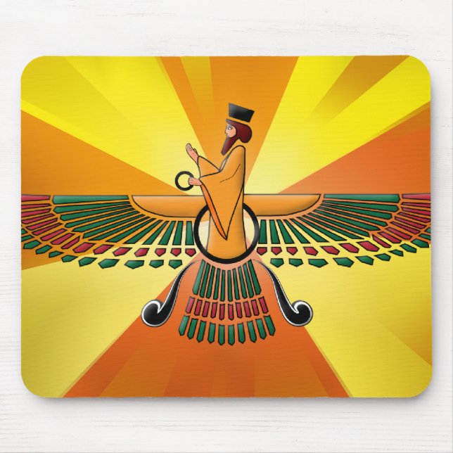 Tapis de souris d'ange gardien (Devant)