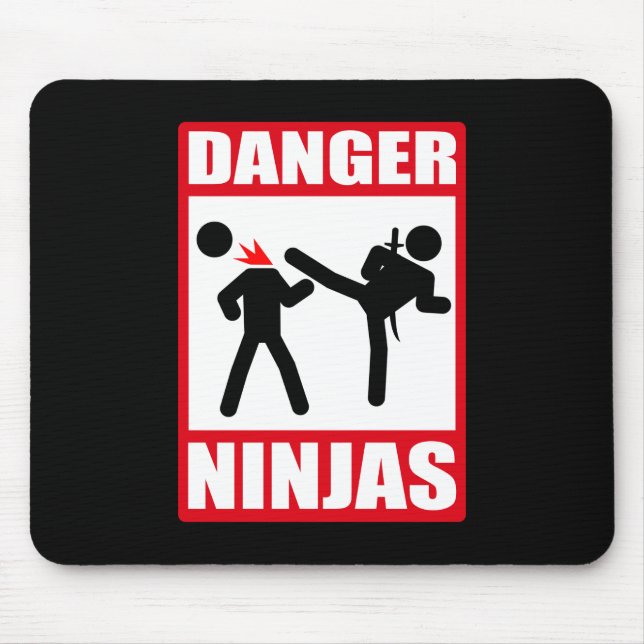 Tapis De Souris Danger Ninjas (Devant)