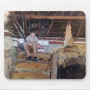 Tapis De Souris Dans la grange/Dans la grange/In the barn