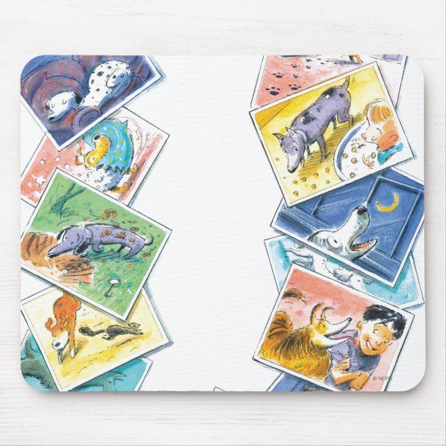 Tapis De Souris Dans la vie d'un chien (Devant)