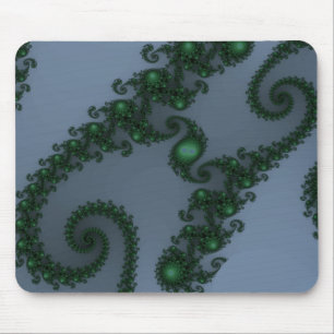 Tapis De Souris Dans le bois foncé profond Mousepad