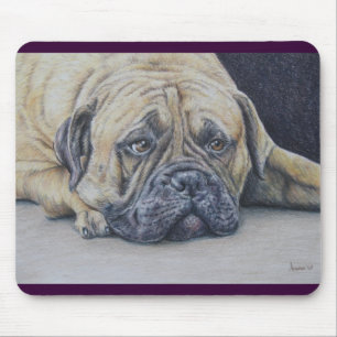 Tapis De Souris Dans le chenil encore Mousepad