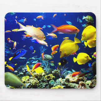 Tapis De Souris Dans le fond de la mer