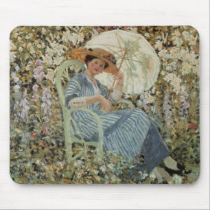Tapis De Souris Dans le jardin, Giverny de Frederick Frieseke