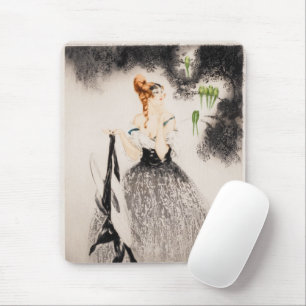 Tapis De Souris Dans le Nest, 1922 par Louis Icart