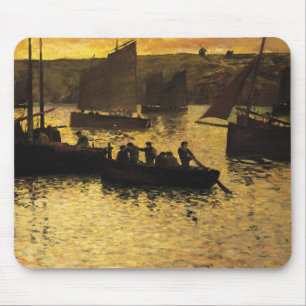Tapis De Souris Dans le port, 1895