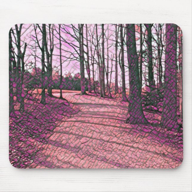 Tapis De Souris Dans les bois (Devant)
