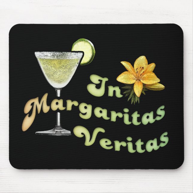 Tapis De Souris Dans Margaritas Veritas (Devant)