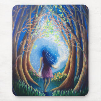Tapis de souris Dans mon élément - Peinture origin