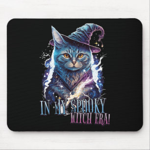 Tapis De Souris Dans Mon Époque De Sorcière Éffrayante Halloween C