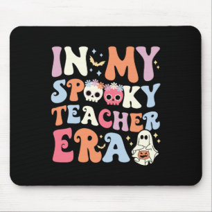 Tapis De Souris Dans Mon Ere Enseignante Éffrayante Halloween Witc