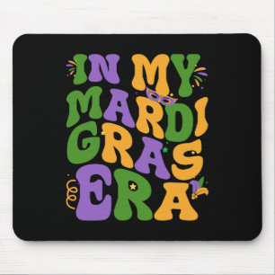 Tapis De Souris Dans Mon Mardi Gras Era Retro Super Fleur De Lis G