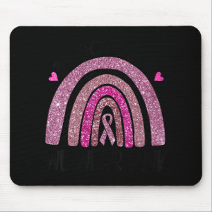 Tapis De Souris Dans October We Wear Pink Rainbow Breast Cancer Aw