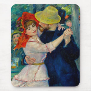 Tapis De Souris Danse à Bougival Pierre Renoir