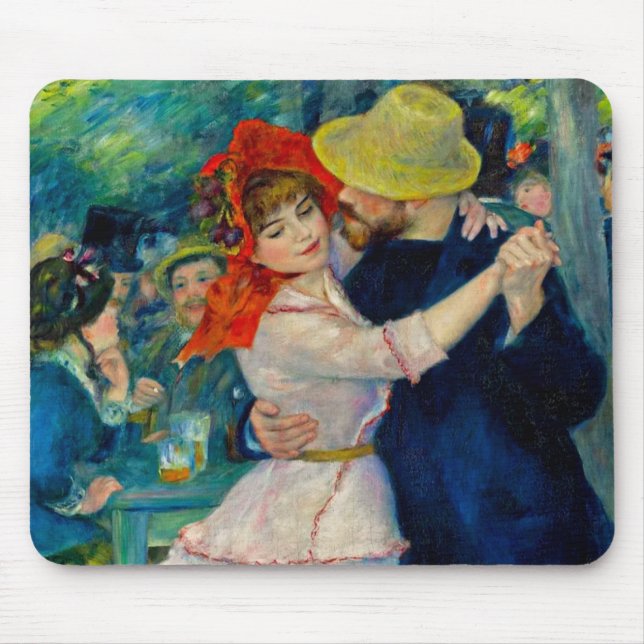 Tapis De Souris Danse à Bougival Pierre Renoir (Devant)