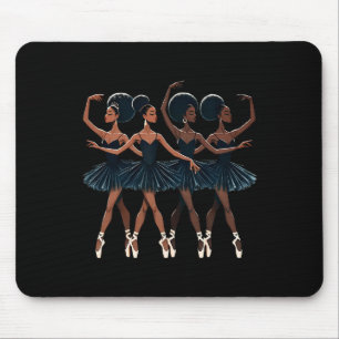 Tapis De Souris Danse de Ballet Black African American Ballerina D