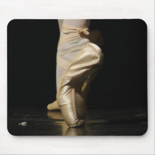 Tapis De Souris Danse de ballet danser sur les orteils, En Pointe