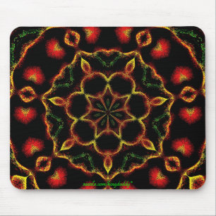 Tapis De Souris Danse des anges Mousepad de fraise