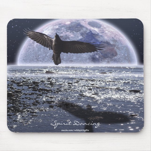 Tapis De Souris DANSE D'ESPRIT ~ Raven Imaginaire Art (Devant)