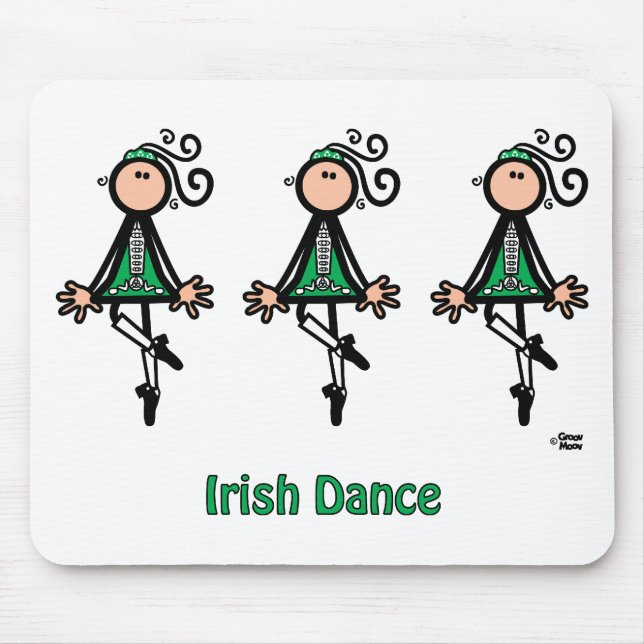 Tapis De Souris Danse d'Irlandais (Devant)