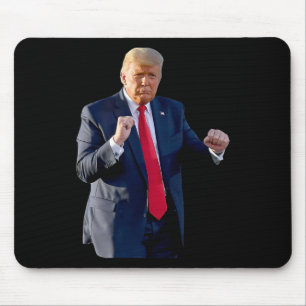 Tapis De Souris Danse drôle de Trump dansant comme un criminel Vot