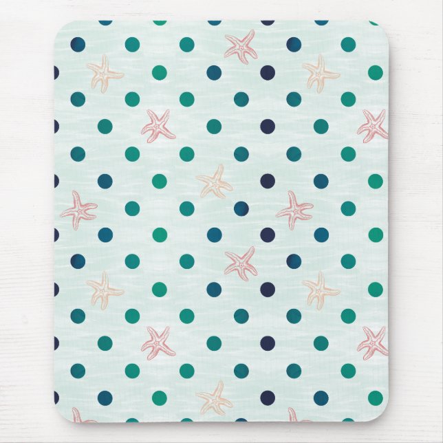 Tapis De Souris Danse étoilée à pois (Devant)