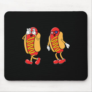 Tapis De Souris Danse Griddy Hot Dog Hotdog 4 Juillet Garçons Enfa
