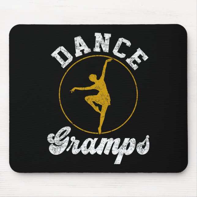 Tapis De Souris Danse Papi Danse Amant Fête des Pères  (Devant)