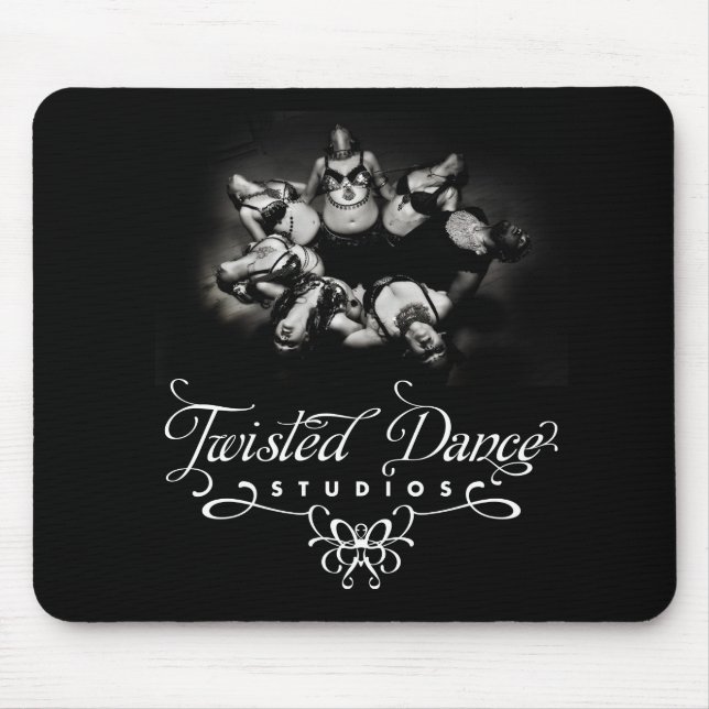 Tapis De Souris Danse tordue Mousepad (Devant)