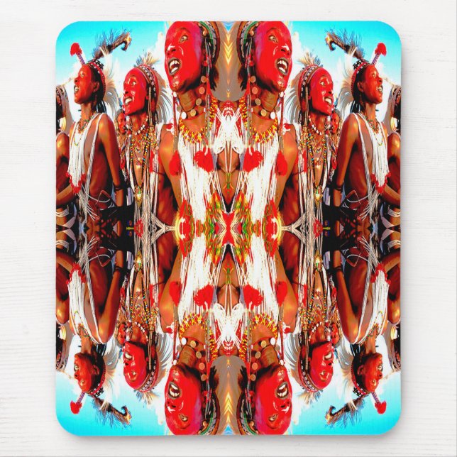 Tapis De Souris Danse tribale (Devant)