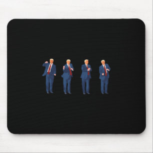 Tapis De Souris Danse Trump 4 Juillet Trump 2025 1