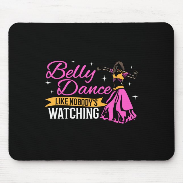 Tapis De Souris Danse ventre professionnel Hip Belly Dancer Pro Be (Devant)