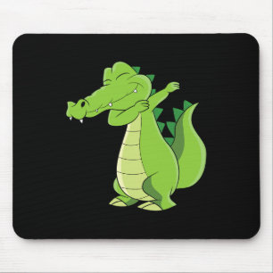 Tapis De Souris Danser Alligator Cadeau Drôle Dabbing Alligator