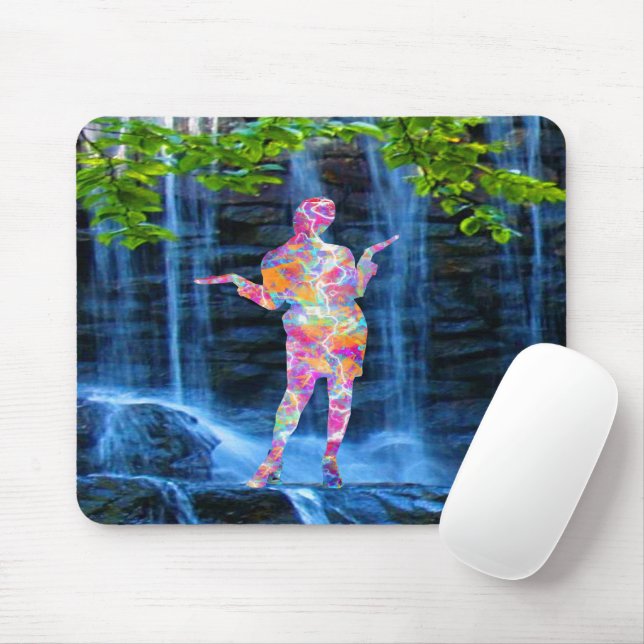 Tapis de souris Danser avec la nature (Avec souris)