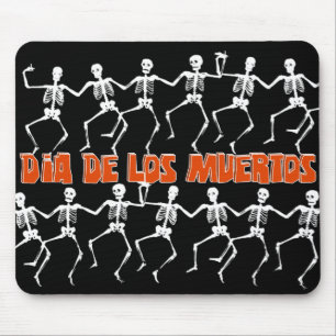 Tapis De Souris Danser le jour des morts