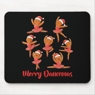 Tapis De Souris Danseur de ballet Merry Dancemas en pain d'épice P