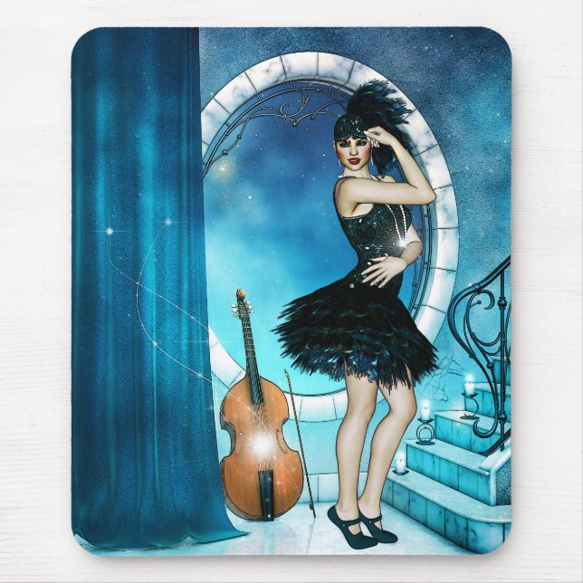 Tapis De Souris Danseur de jazz (Devant)