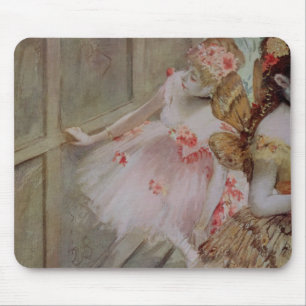 Tapis De Souris Danseur d'Edgar Degas contre une étape plate,